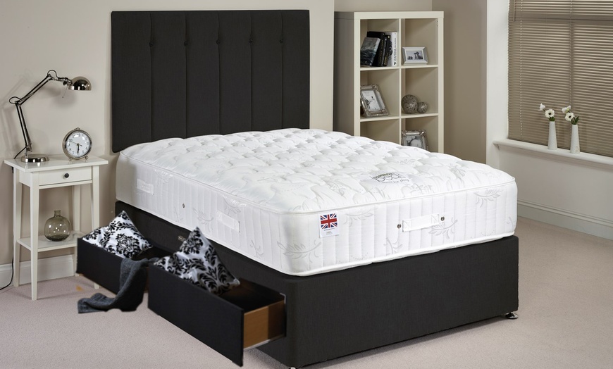 Image 4: Ortho Divan Bed with Mattress