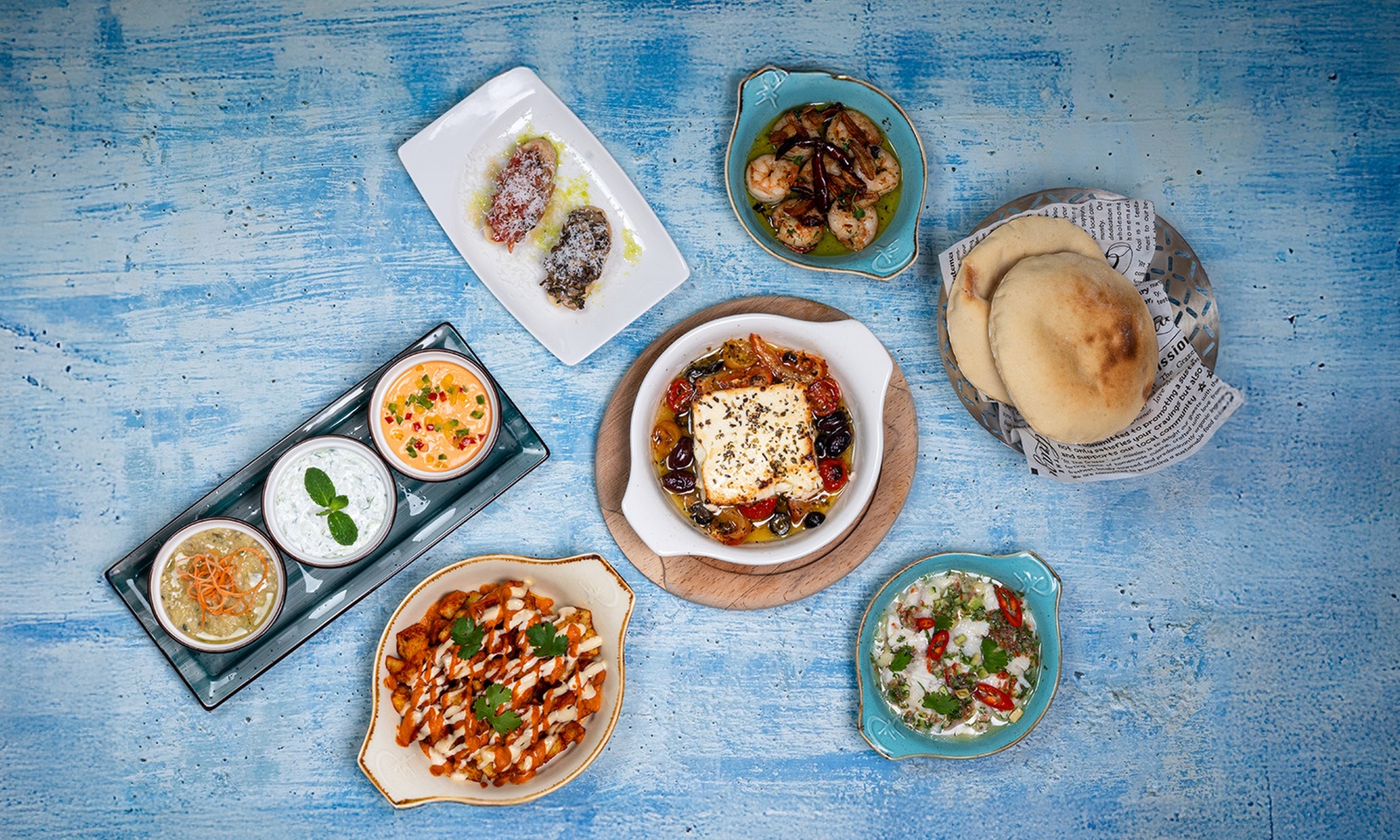 Feast Awaits: Oasis Experience - 3 Courses Set Menu for 1, 2 or 4