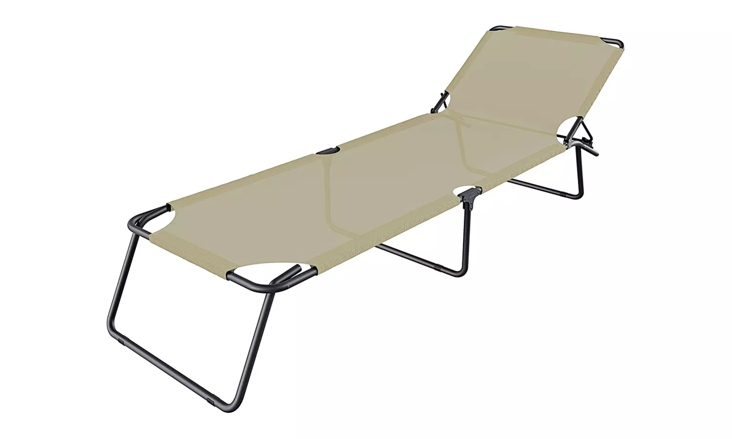 1 o 2 lettini pieghevoli prendisole senza tettuccio