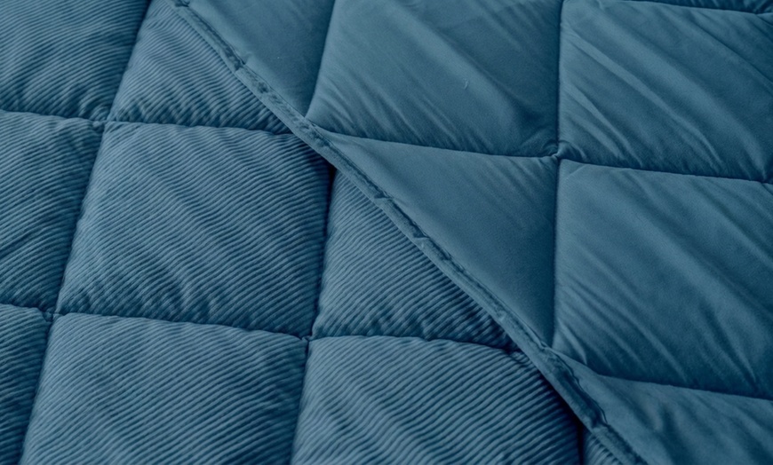 Image 22: Trapunta invernale matrimoniale in velluto