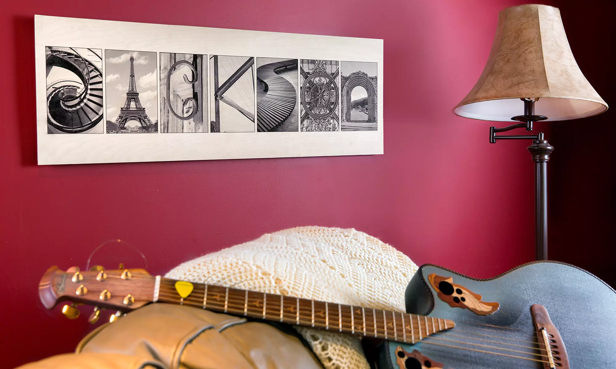 $40 for $100 Worth of Custom Framed Letter Art from Frame The Alphabet - Primary Image