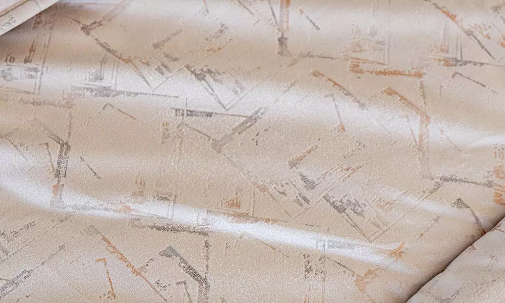 Doppelte Winterdecke aus Samt mit Digitaldruck