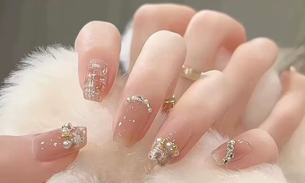 One Luxury Spa Manicure with Gel color for 1 - c nail salon