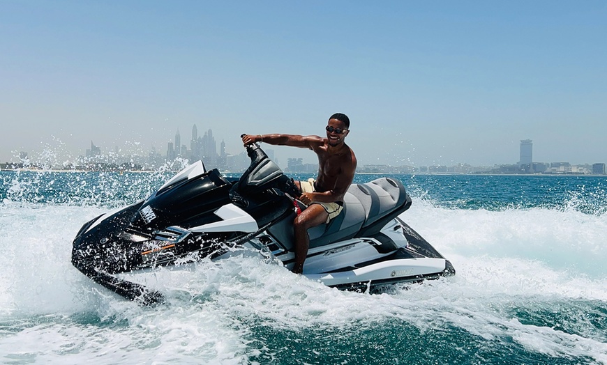 Image 2: 30, 45, 60, or 90 Minute Thrilling Jet Ski Rides in Dubai for 2 People