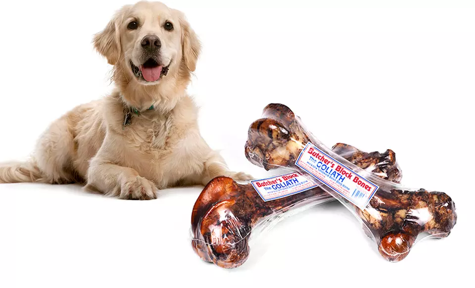 Butcher's Block Bones Goliath Dog Bone. Free Returns. - Primary Image
