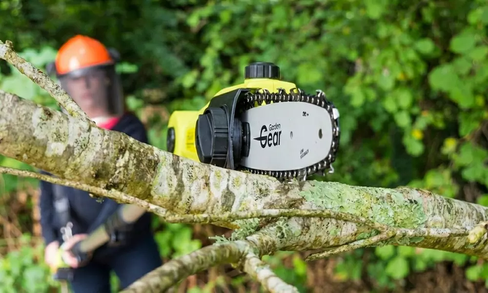 Garden Gear 20V Telescopic Chainsaw and Battery - Primary Image
