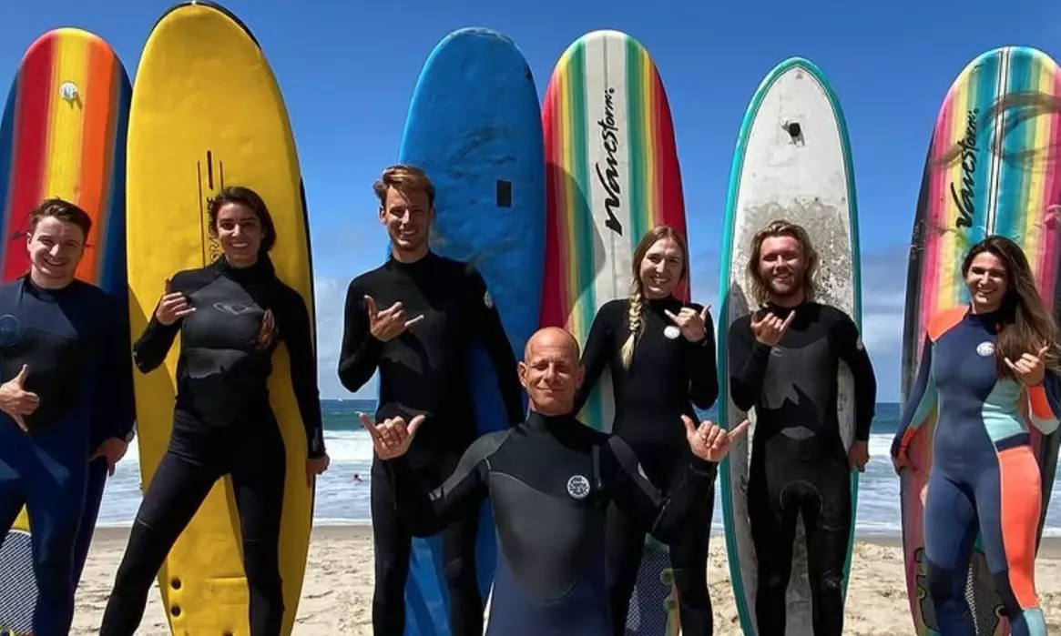 90-Minute Santa Monica Beach Surf Lessons with Board and Wetsuit at Offshore Vibes Surf School (Up to 36% Off) - Second Medium