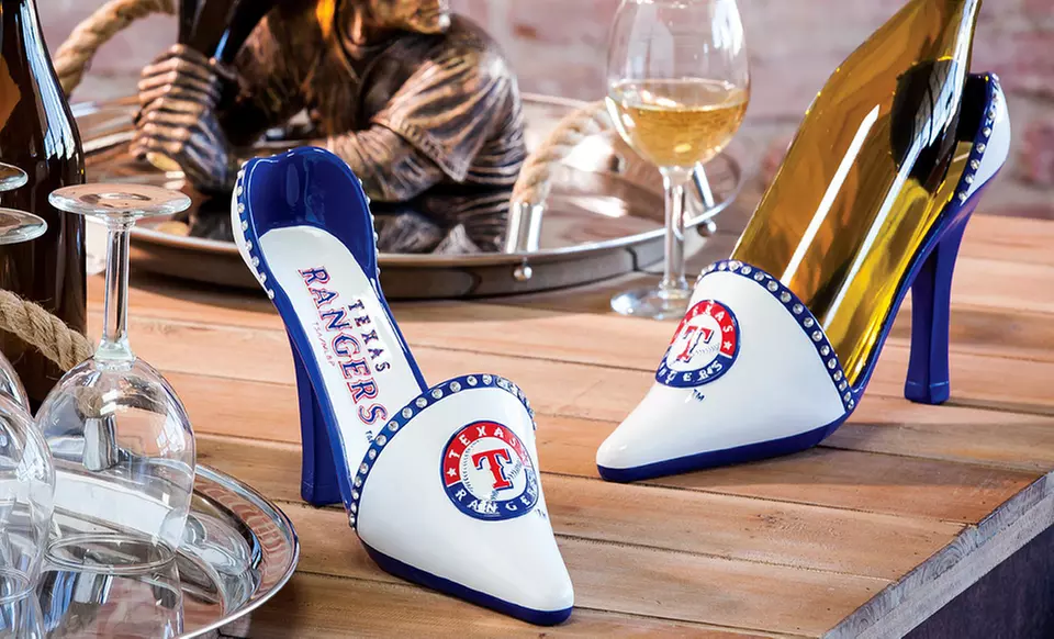 MLB Wine Bottle Shoe Holder. Multiple Teams Available. Free Returns. - Primary Image