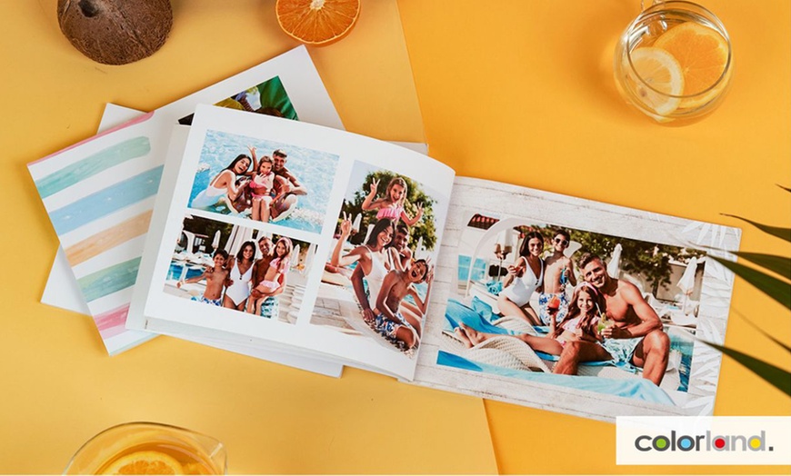 Image 1: One, Two, or Three Photobook A5 hardcover from Colorland