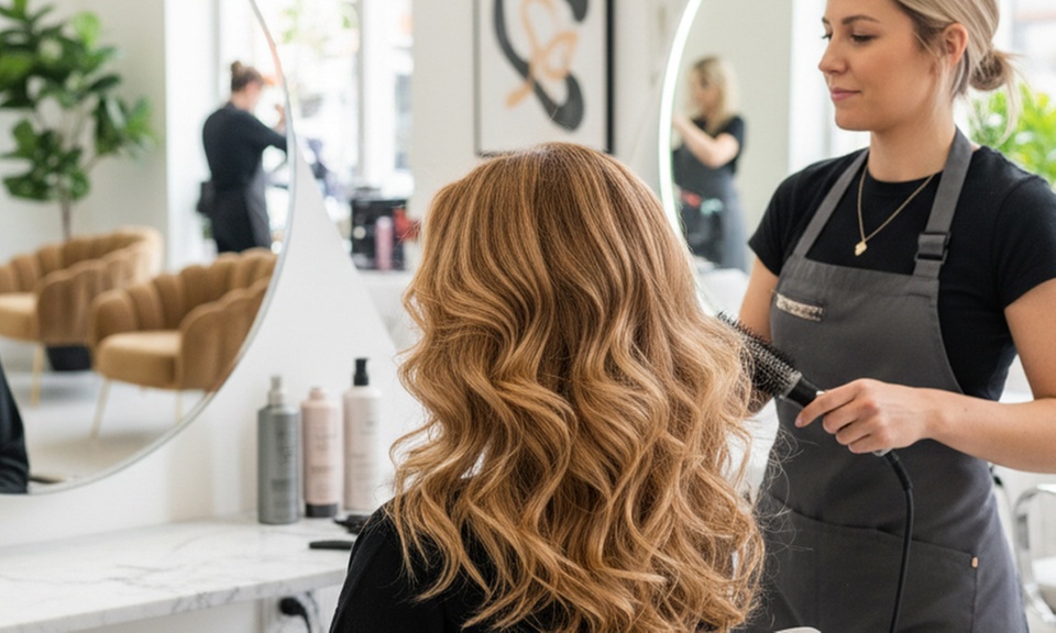 Elevate with Hair Styling Package with Optional Half-Head of Foils