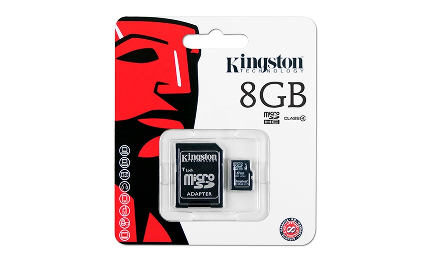 Image 2: 8GB Kingston Micro SD Card