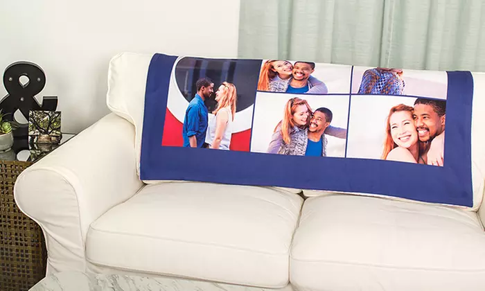 Custom Fleece Photo Blanket from Collage.com (74% Off) - Primary Image