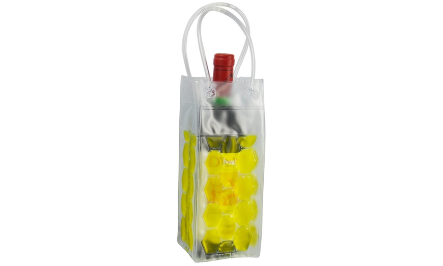 Image 2: Vivo Wine Bottle Cooler Gel Bag