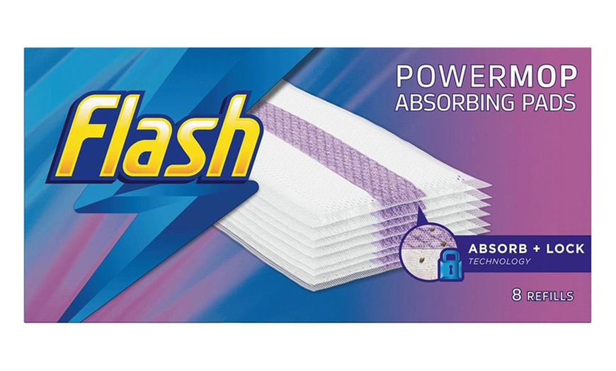 Image 5: Set of Flash Speed Mop and Powermop Refill Pads