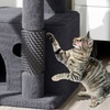 Image 4: 90cm Cat Tree with a 3-Layer Cat Climbing Frame 