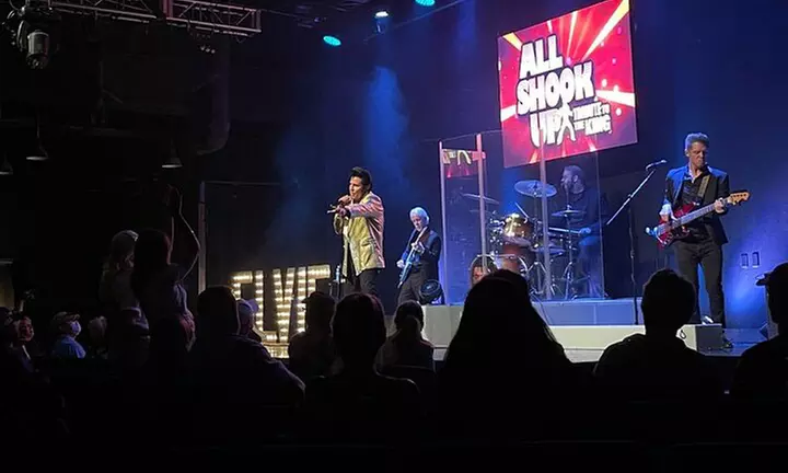 All Shook Up Tribute to The King at 6 PM (Through 12/31) - Second Medium