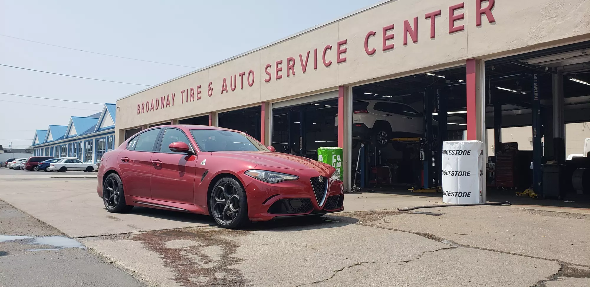 Synthetic or Synthetic Blend Oil Change at Broadway Tire and Auto Service - 3 Locations Available (Up to 50% Off)
 - Primary Image