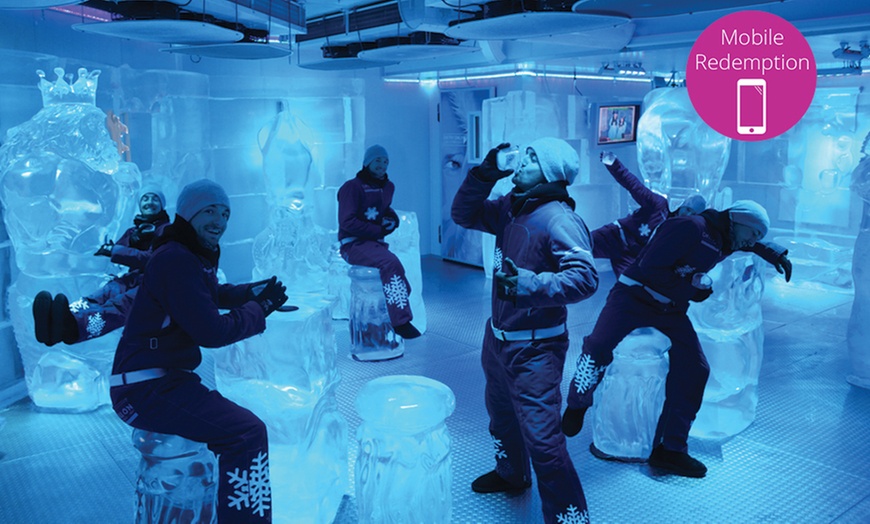 Image 1: Ice Bar: Entry with Drinks