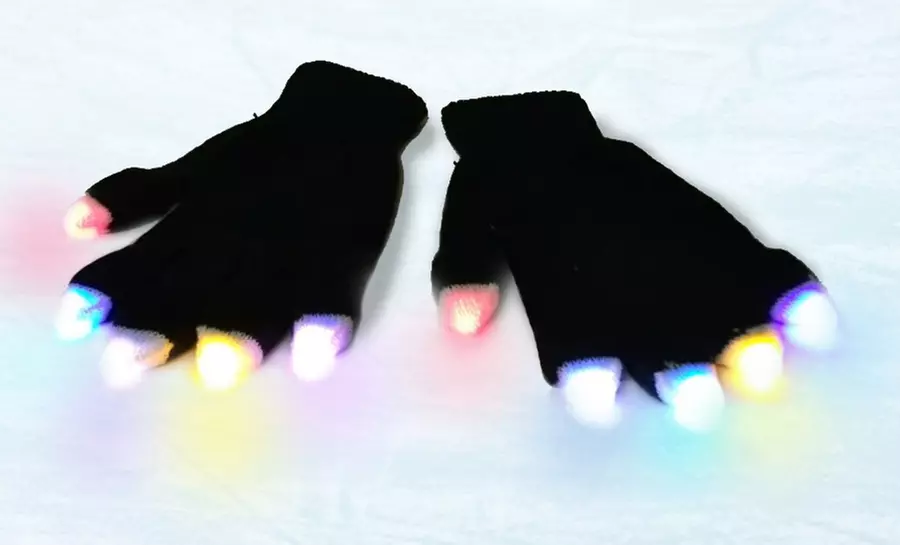 LED Party Gloves - Primary Image