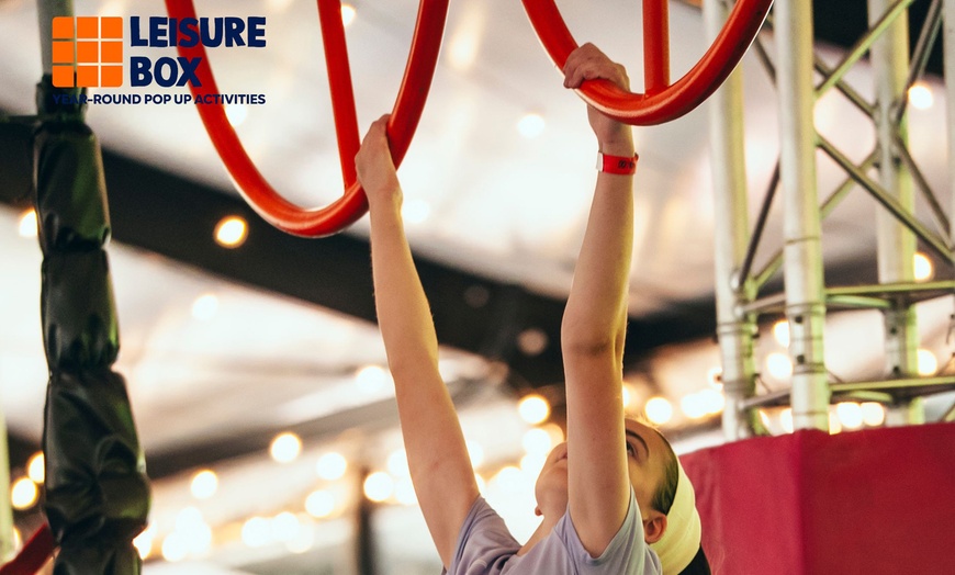 Image 9: Conquer 40+ Challenges at Total Ninja with a 60-Minute Session