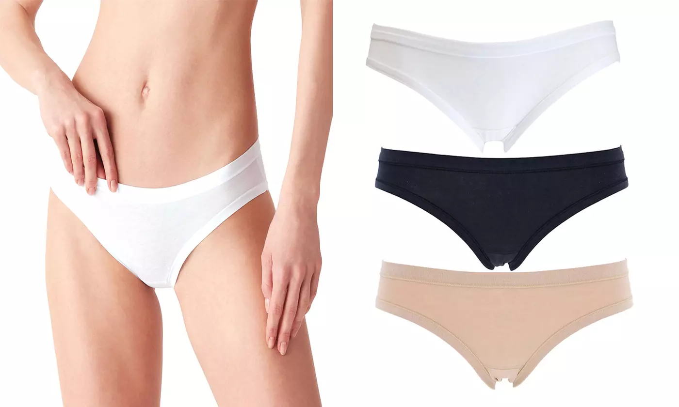 3 o 12 slip mini donna Cotonella