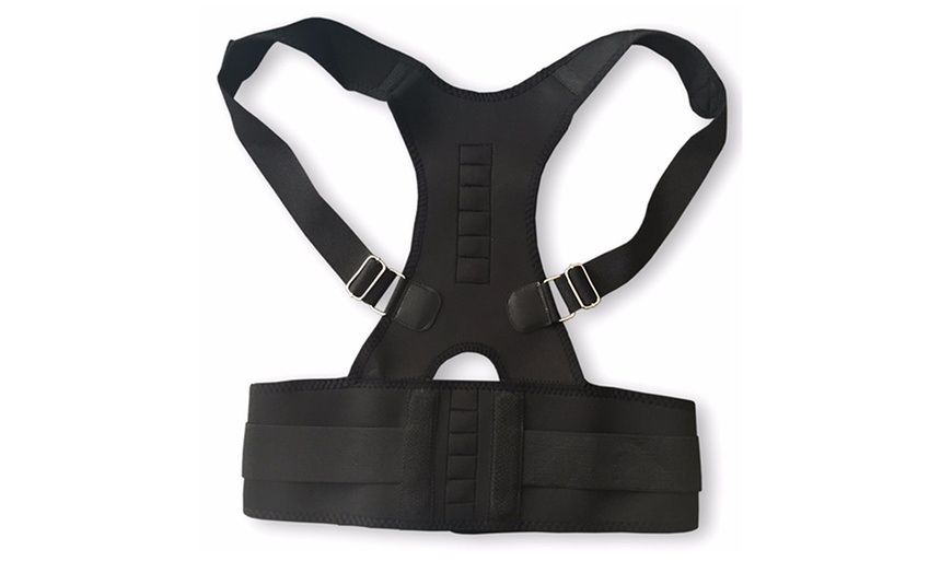 Image 2: Adjustable Posture Back Support