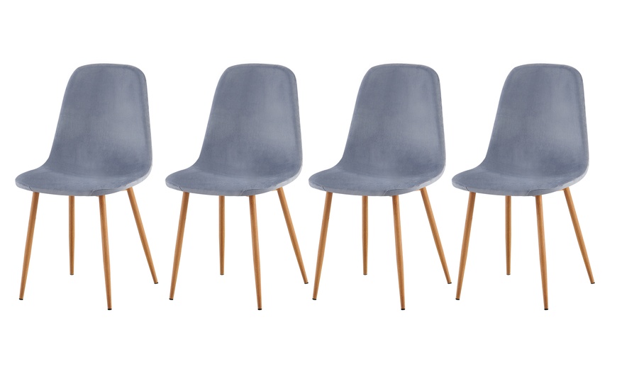 Image 6: 2 Piece or 4 Piece Luxe Dining Chairs