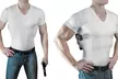 Concealment Clothes V-Neck Undershirt with Concealed Holster - Second Medium