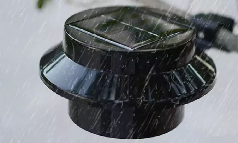 Brighten Your Space: 2, 4, or 8 Solar Fence Gutter Lights: White/Black