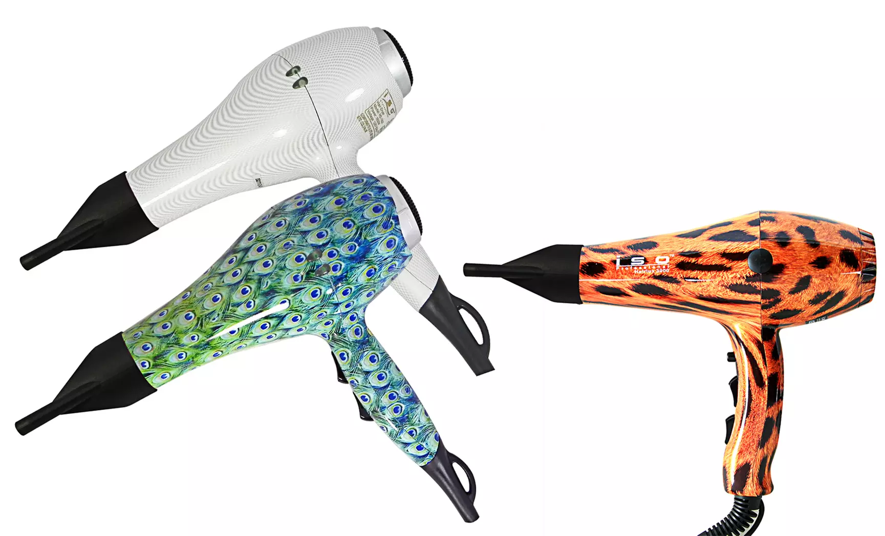 ISO Ionic Pro 2000 Patterned Hair Dryer - Primary Image