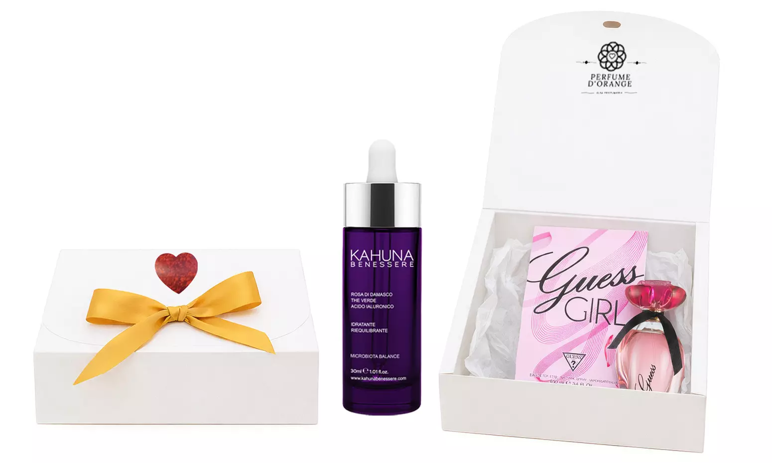 Guess Girl cadeauset met eau de toilette, serum en een cadeaudoos - Primary Image