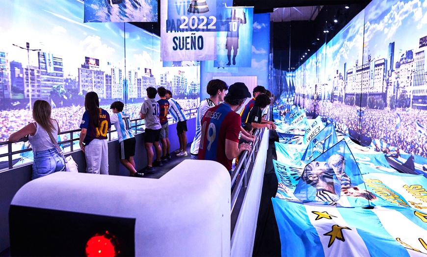 Image 2: Explore the Interactive Messi Experience: 9 Immersive Installations