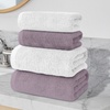 Image 15: Juego de 4 toallas de baño de algodón en 2 colores
