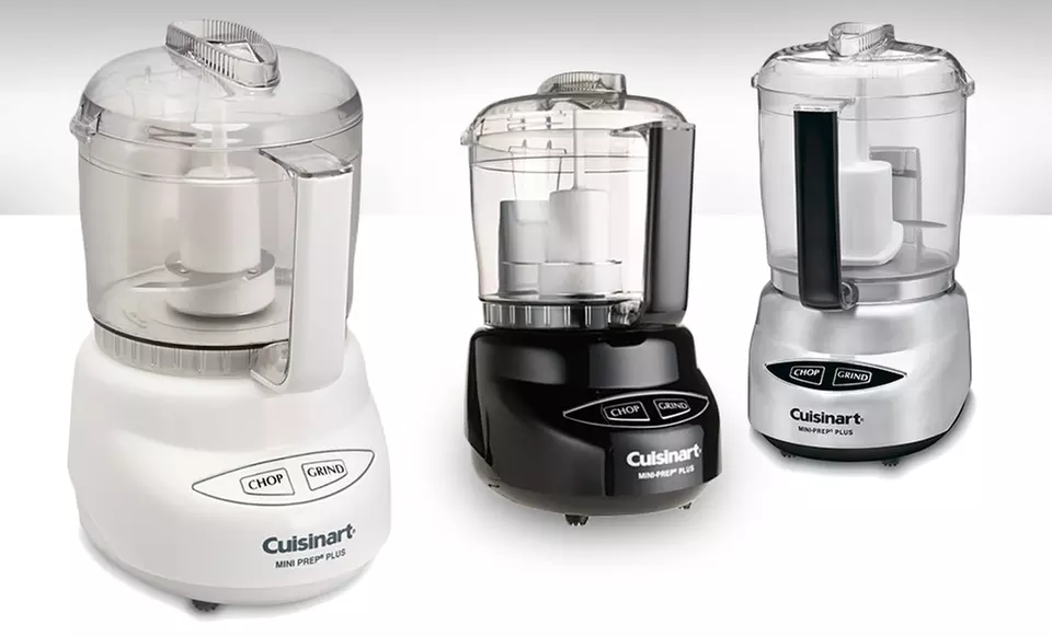 Cuisinart 4-Cup Mini-Prep Plus Food Processor in Black, Brushed Stainless, or White - Primary Image