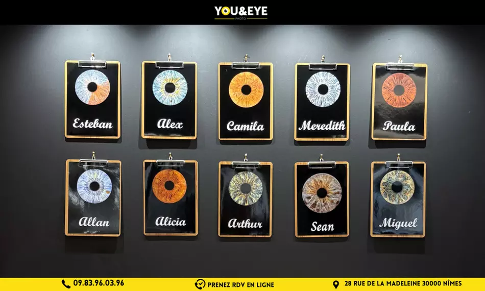 Vos yeux, une œuvre d'art : capturez l'essence de votre iris