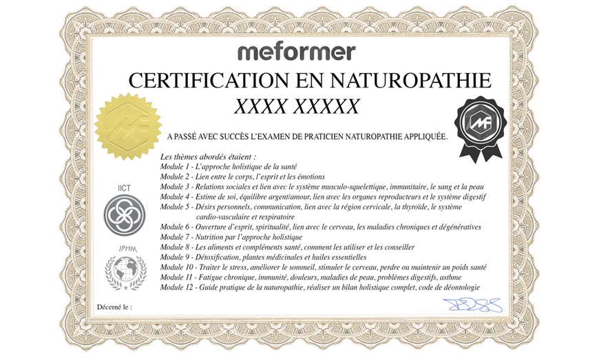 Image 5: Formation en naturopathie appliquée