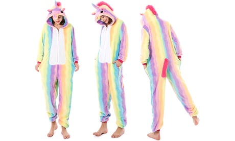 Pigiama unicorno da donna intero, disponibile in varie e taglie e fantasie