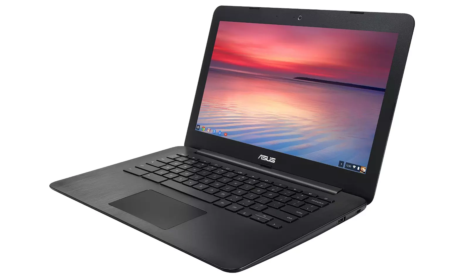 ASUS 13.3" Chromebook with Intel Celeron N2830 Processor, 2GB RAM, and 16GB Hard Drive (Manufacturer Refurbished) - Primary Image