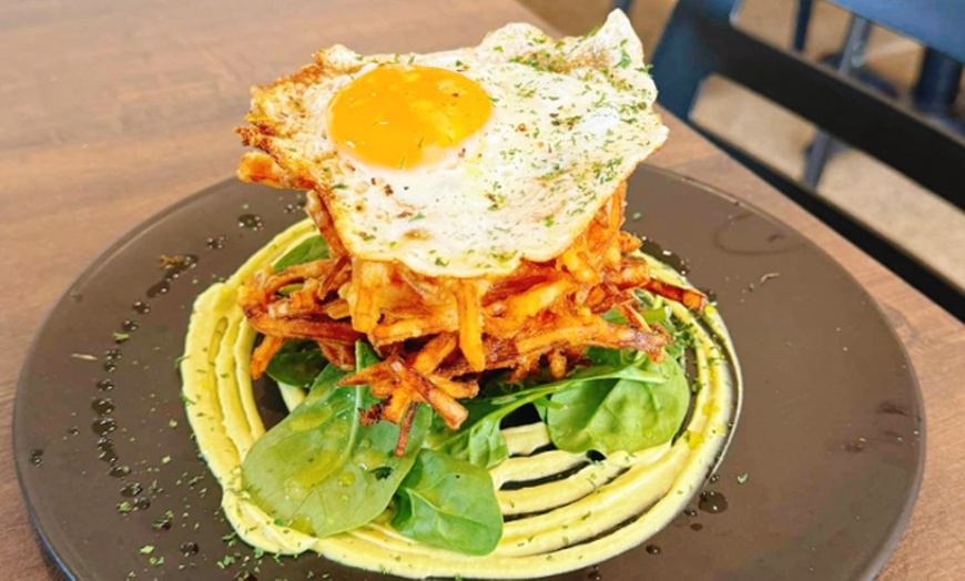 Image 19: Delicious All Day Brekky or Lunch Main Meal + Drink - 1, 2 or 4 People