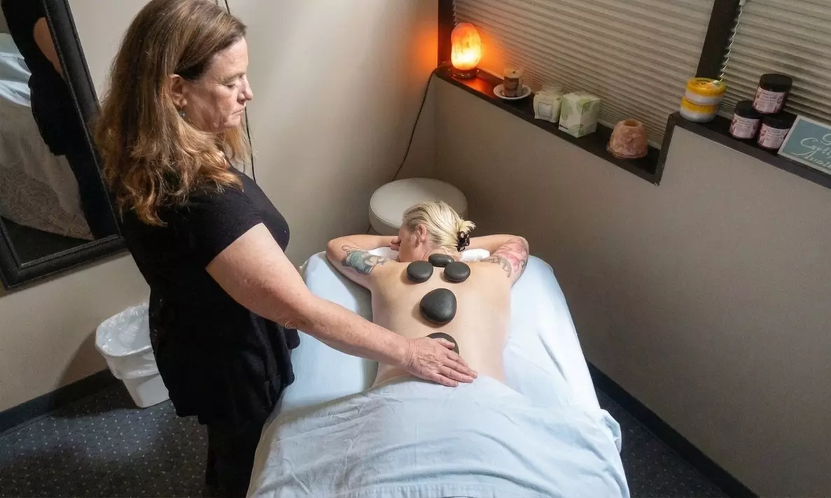 60- or 90-Minute Custom Body Massage & Hot Stone Relaxation Therapy