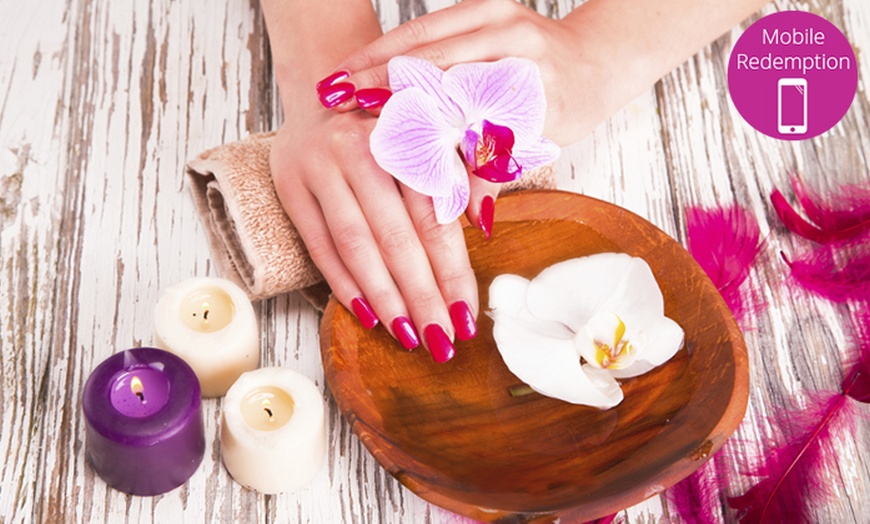 Image 2: Manicure and Pedicure Package