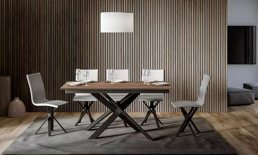 Image 23: Uitschuifbare eetkamertafel 'Ganty'