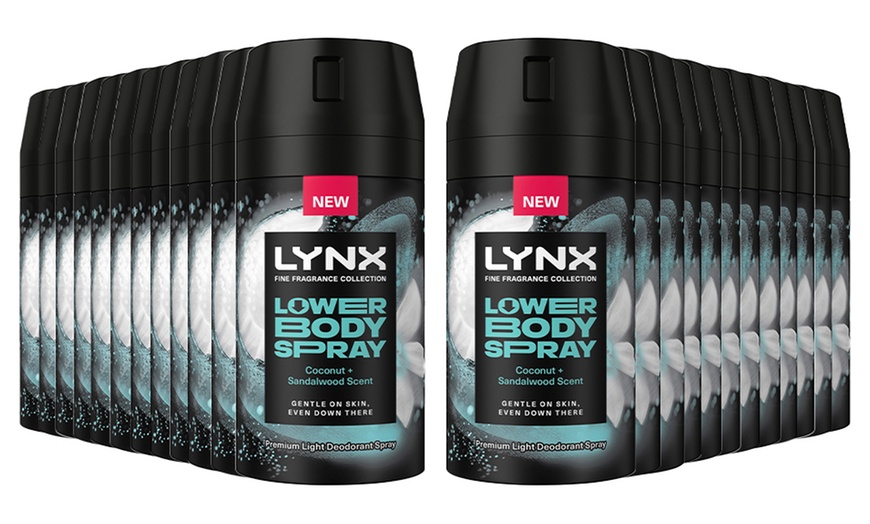 Image 7: Lynx Lower Body Spray - Coconut + Sandalwood or Pear + Cedarwood 100ml