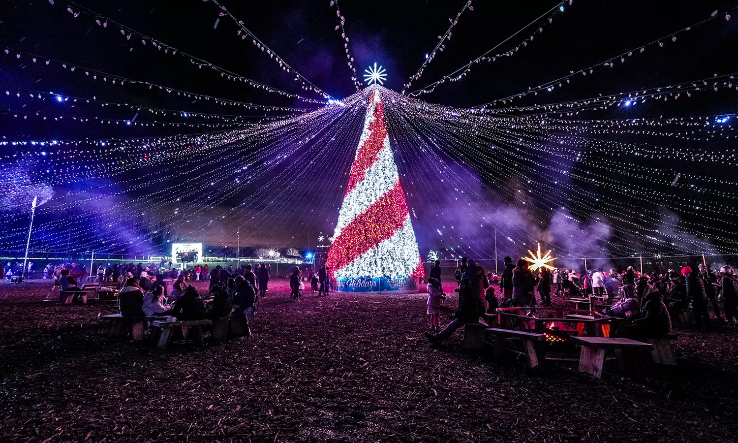 Dazzling Winter City Lights Holiday Experience & Snow-Tubing