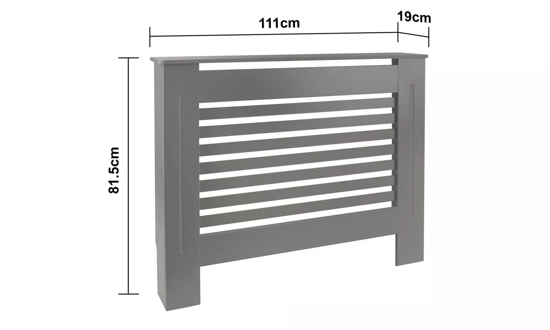 Contemporary Wooden Radiator Cover - Child and Pet Safe