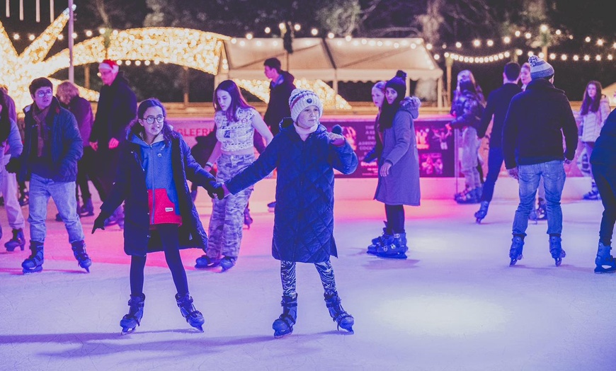 Image 3: Winter Wonderland Ice Skating for 1 Child & 1 Adult or a Family of 4
