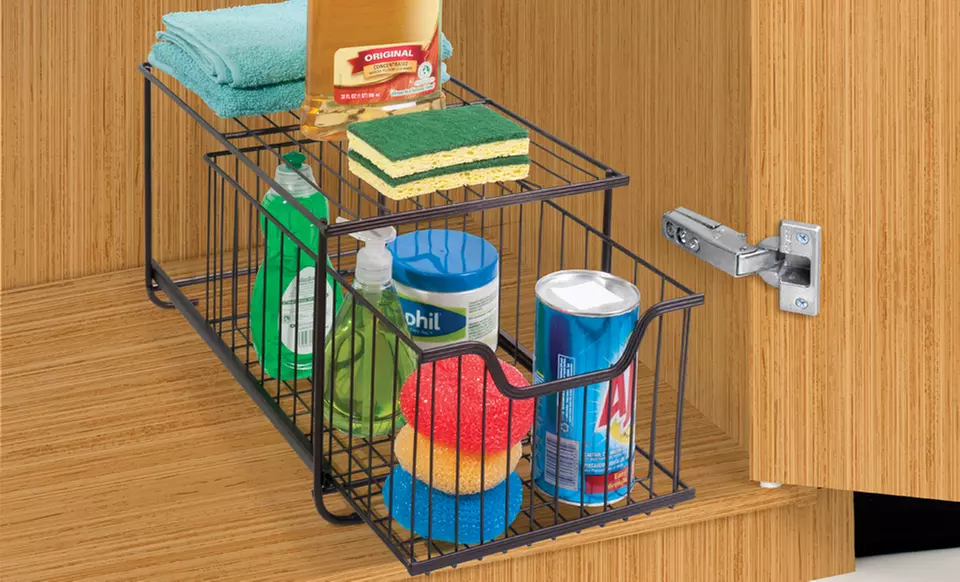 Under-The-Counter Triple-Wire Storage Drawer - Second Medium