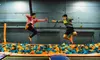 90-Minute or Single-Day Unlimited Jump Passes with SkySocks at Sky Zone - Irving (Up to 30% Off)