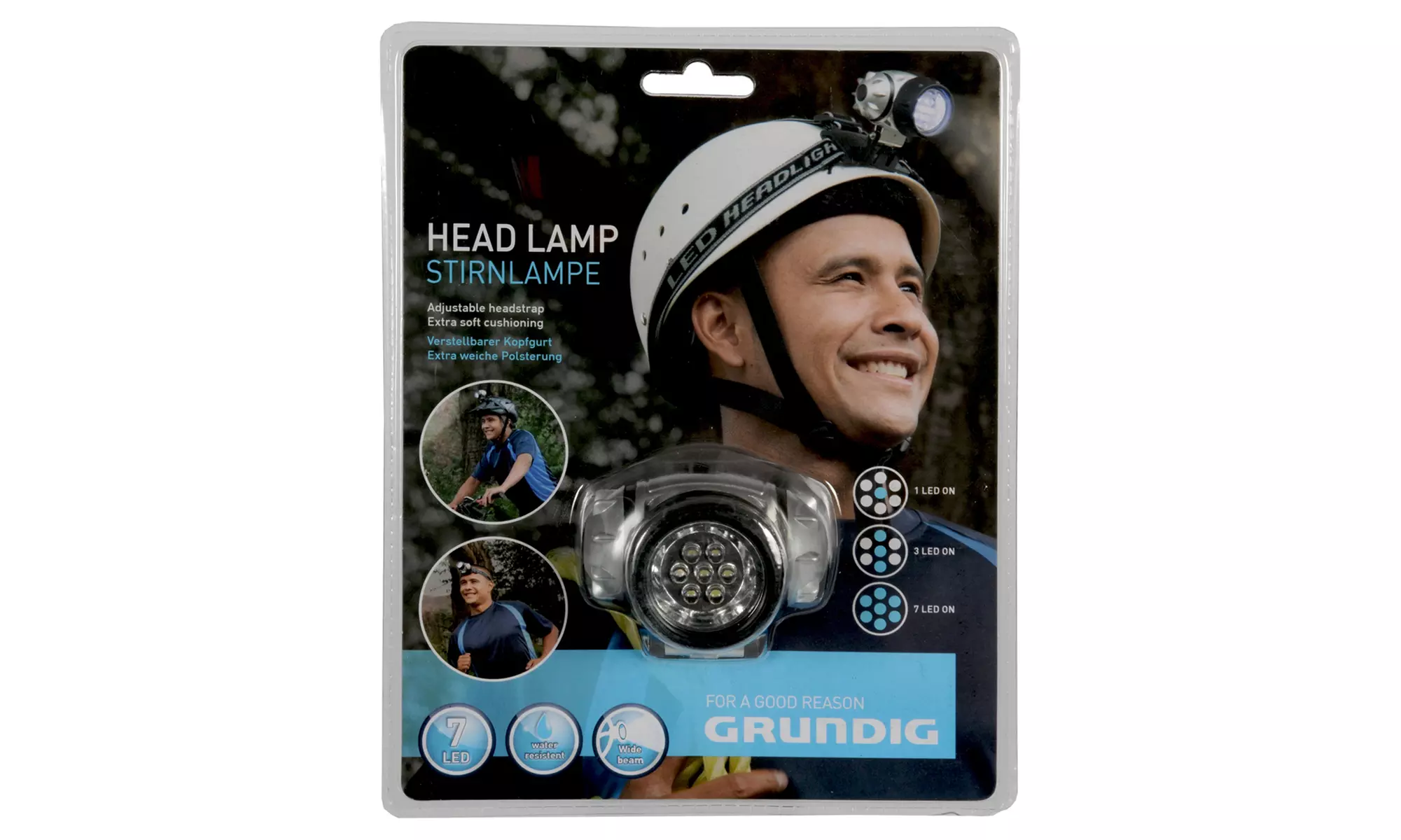 Lampe frontale à LED de Grundig - Second Medium