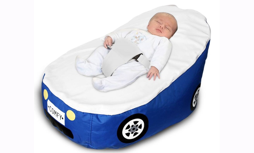 Image 1: Portable Baby Bean Bags